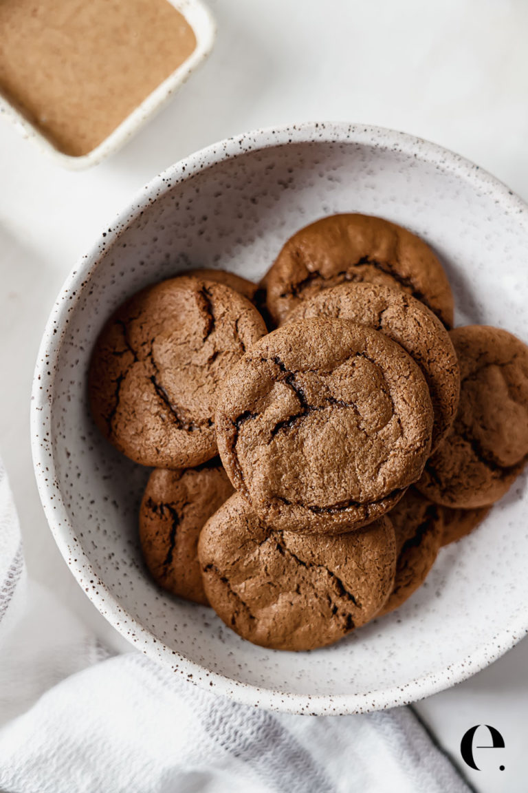 Chocolate Almond Butter Cookies Recipe Elizabeth Rider-3