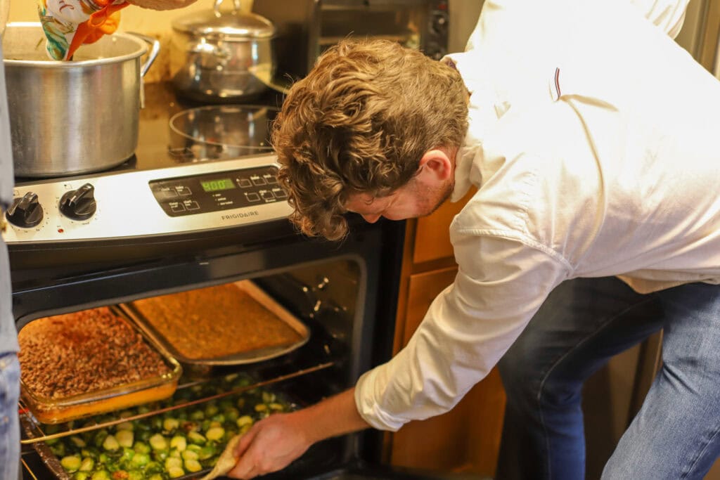 Thanksgiving 2024 food prep