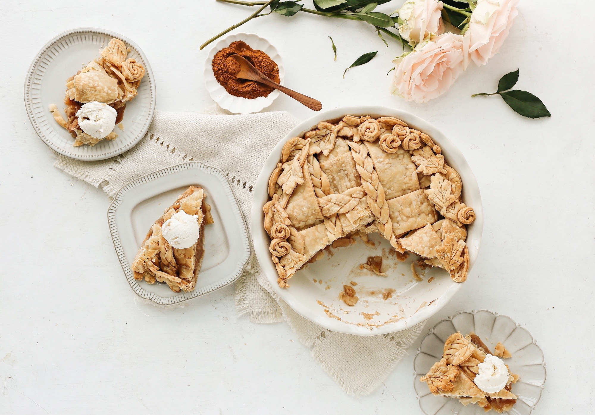 apple ginger pie