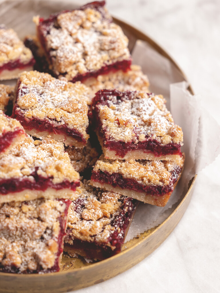 cranberry pie bars_holiday desserts