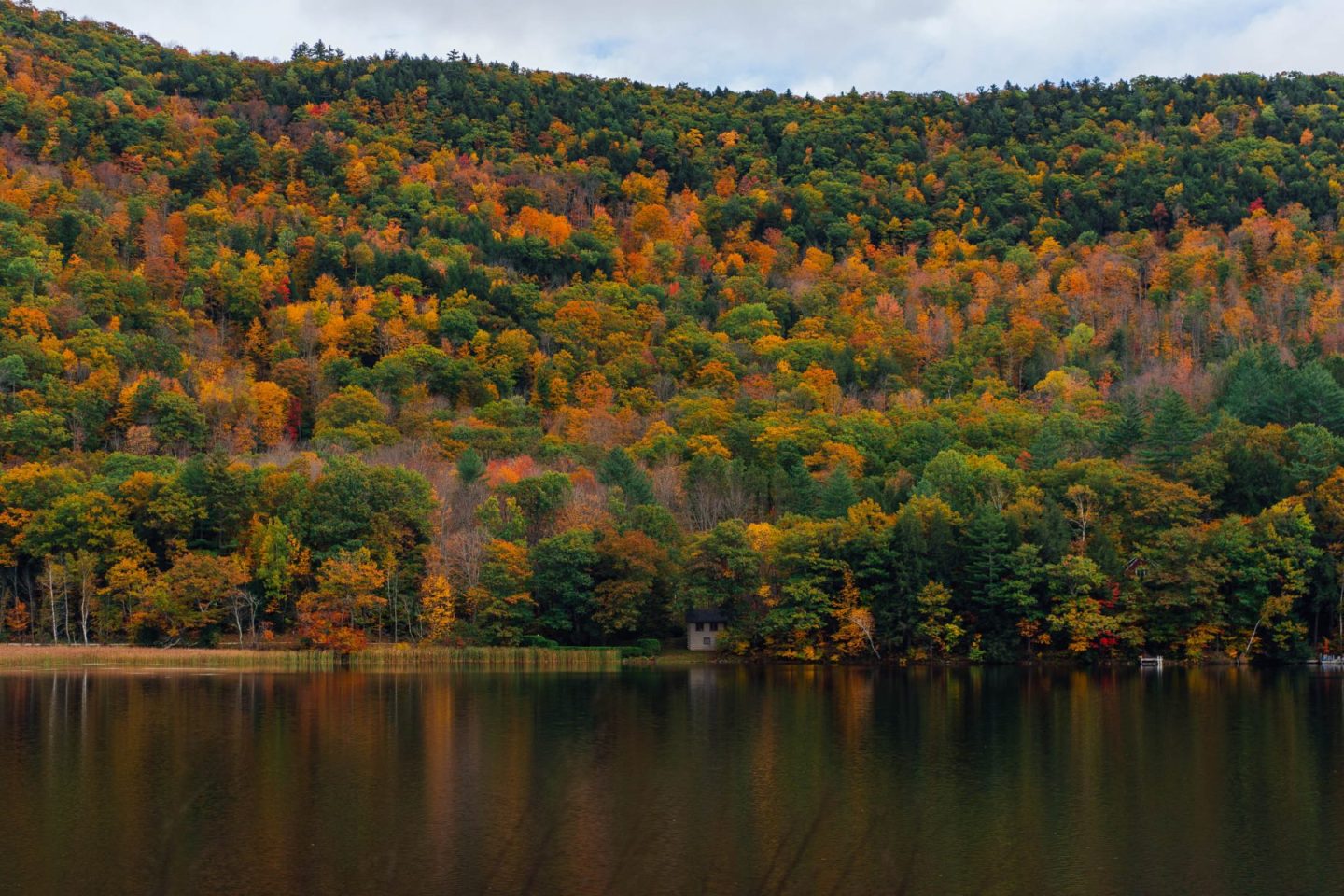 Scenic Drives in Vermont Fall