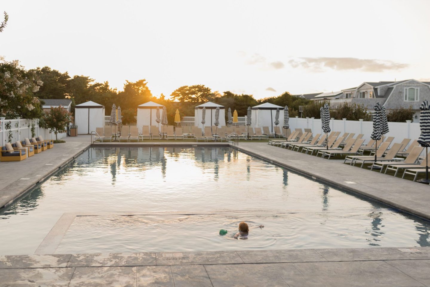 the pool at the winnetu