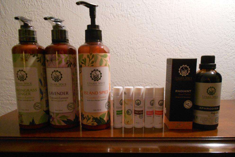Utama spice vegan body care products