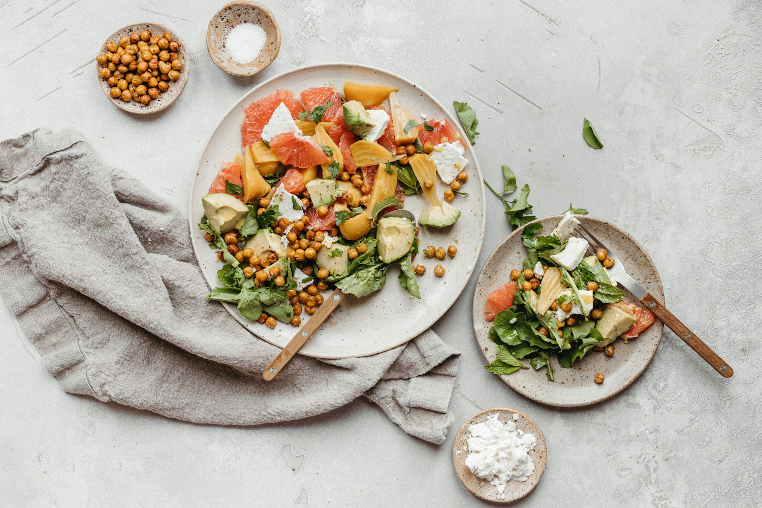 grapefruit and avocado salad_girl dinner ideas