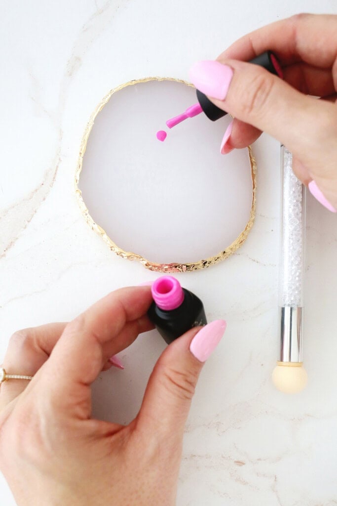 creating ombre gel nails